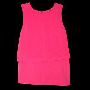 Pink Two Piece Tank Top and Skirt Set Size 4